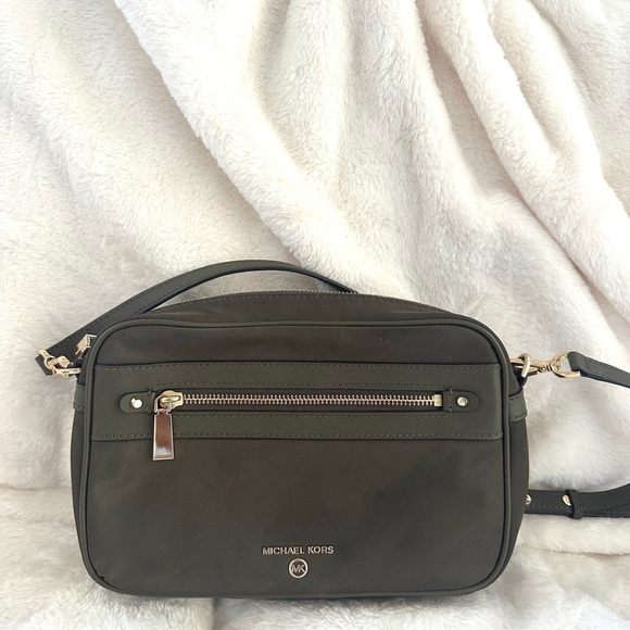 Michael Kors Dark Green Crossbody Bag - Picture 2 of 8